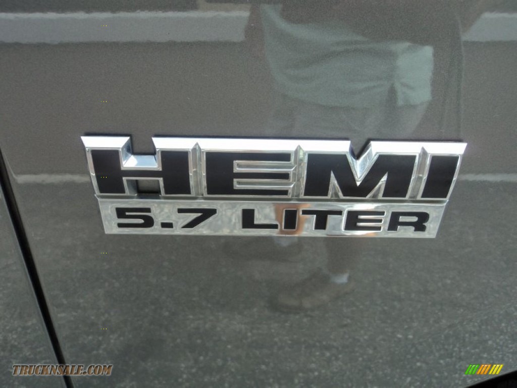 2012 Ram 1500 SLT Quad Cab 4x4 - Mineral Gray Metallic / Dark Slate Gray/Medium Graystone photo #23