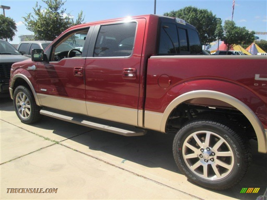 2014 F150 King Ranch SuperCrew 4x4 - Sunset / King Ranch Chaparral/Black photo #4