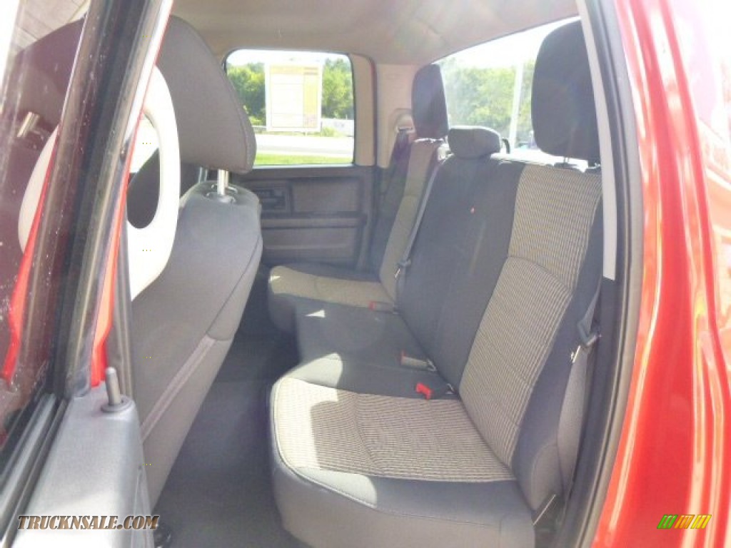 2012 Ram 1500 ST Quad Cab 4x4 - Flame Red / Dark Slate Gray/Medium Graystone photo #12