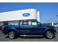 Ford F150 XLT SuperCrew Blue Jeans photo #2