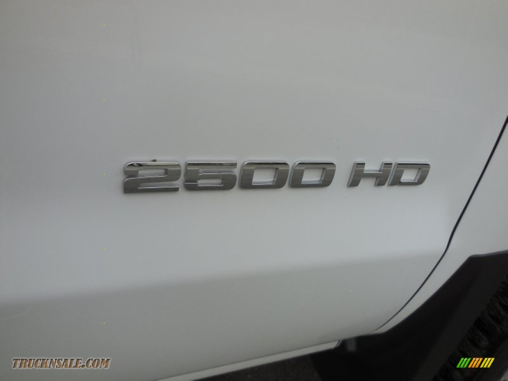 2015 Silverado 2500HD WT Double Cab 4x4 - Summit White / Jet Black/Dark Ash photo #12