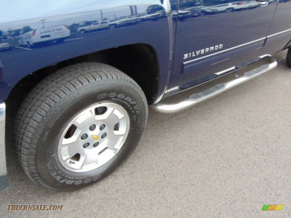 2012 Silverado 1500 LT Extended Cab 4x4 - Imperial Blue Metallic / Ebony photo #3