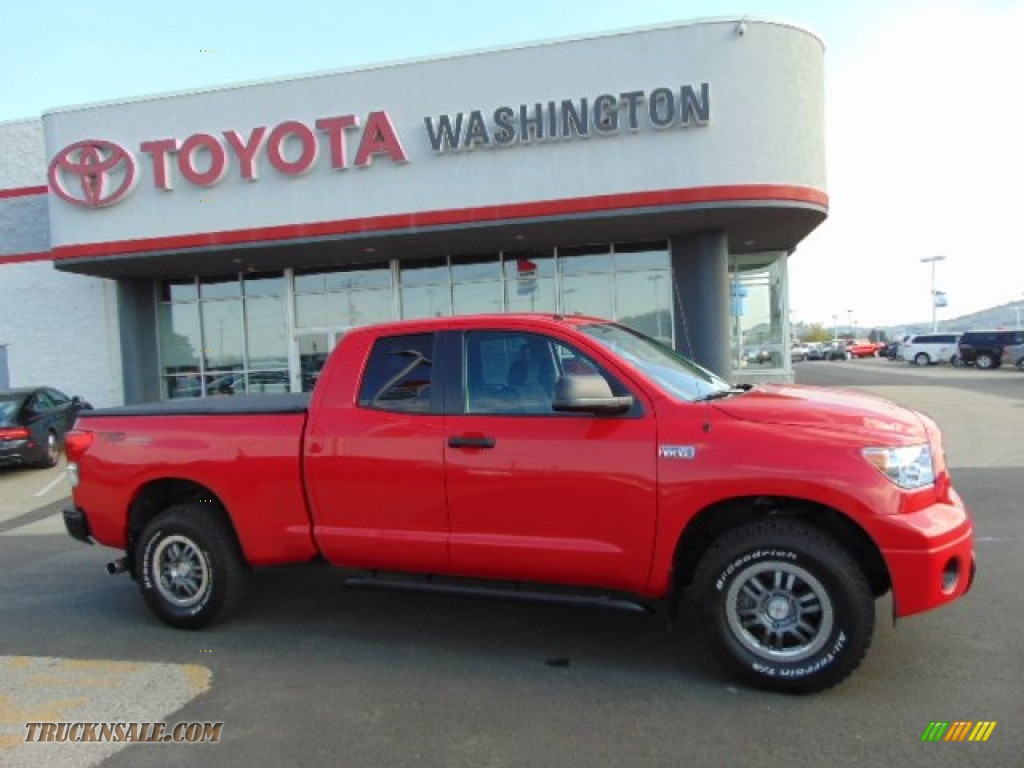 2012 Tundra TRD Rock Warrior Double Cab 4x4 - Radiant Red / Black photo #2
