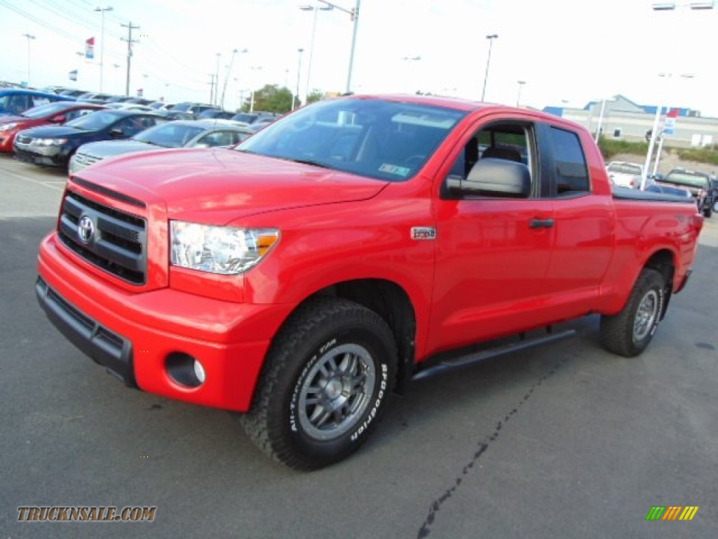 2012 Tundra TRD Rock Warrior Double Cab 4x4 - Radiant Red / Black photo #5