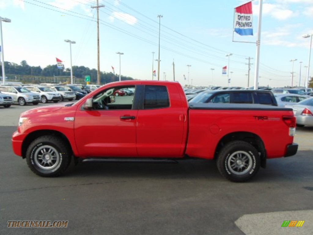 2012 Tundra TRD Rock Warrior Double Cab 4x4 - Radiant Red / Black photo #6