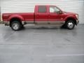 Ford F350 Super Duty King Ranch Crew Cab 4x4 Dually Ruby Red Metallic photo #8