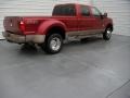Ford F350 Super Duty King Ranch Crew Cab 4x4 Dually Ruby Red Metallic photo #9