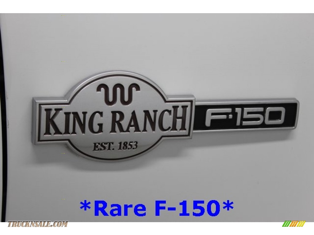 Oxford White / Castano Brown Leather Ford F150 King Ranch SuperCrew 4x4