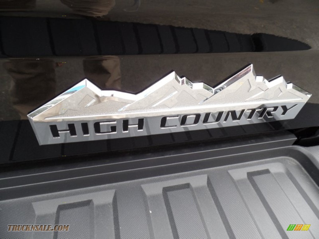 2015 Silverado 2500HD High Country Crew Cab 4x4 - Black / High Country Saddle photo #12