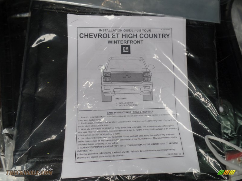 2015 Silverado 2500HD High Country Crew Cab 4x4 - Black / High Country Saddle photo #31