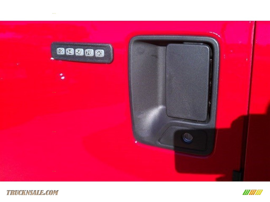 2015 F250 Super Duty XLT Crew Cab 4x4 - Vermillion Red / Steel photo #24