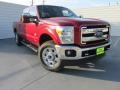 Ford F250 Super Duty King Ranch Crew Cab 4x4 Ruby Red photo #1