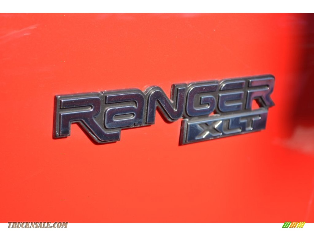 2004 Ranger XLT SuperCab 4x4 - Bright Red / Medium Dark Flint photo #19