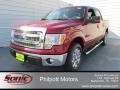 Ford F150 XLT SuperCrew Ruby Red photo #7