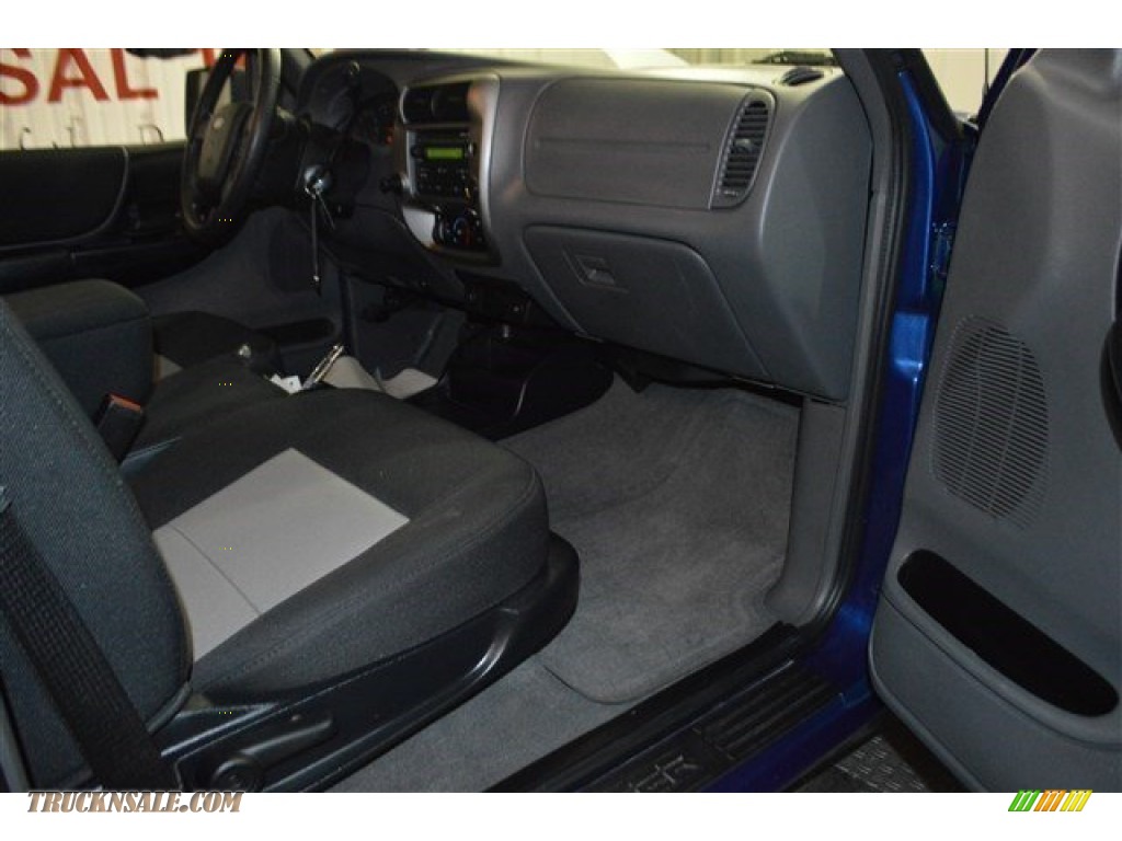 2011 Ranger XLT Regular Cab - Vista Blue Metallic / Medium Dark Flint photo #18