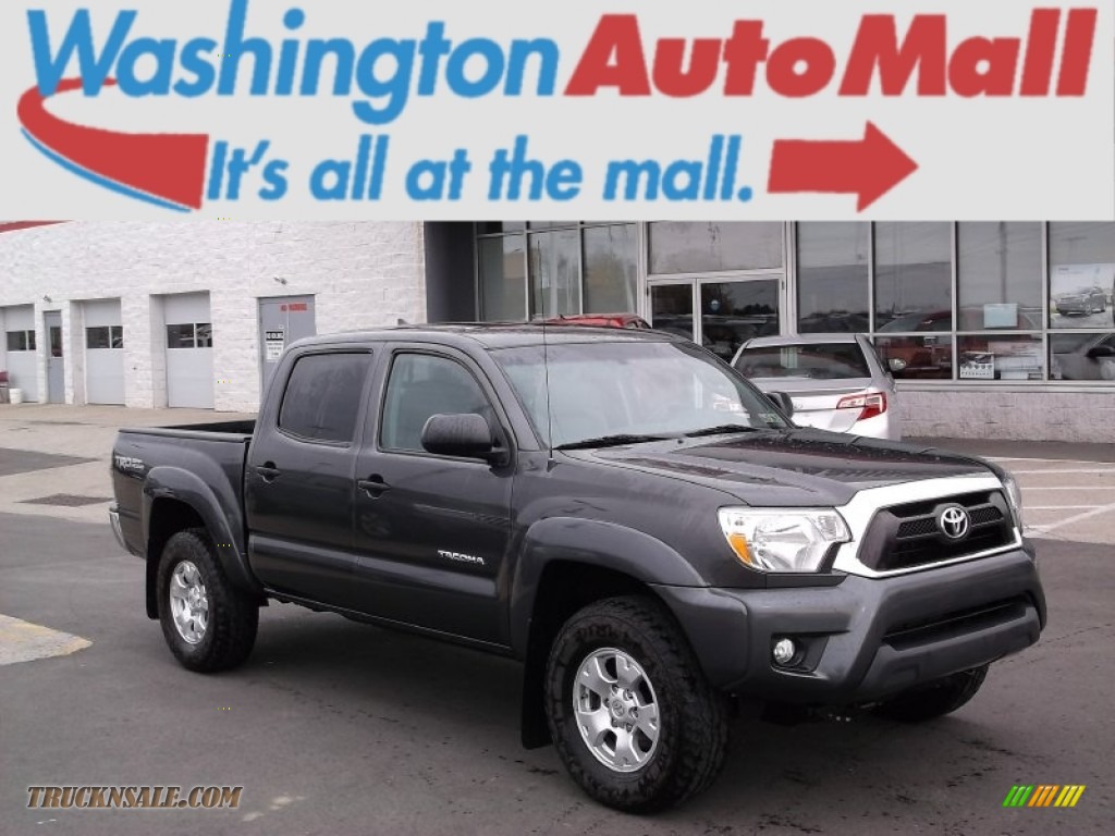 Magnetic Gray Mica / Graphite Toyota Tacoma V6 TRD Double Cab 4x4