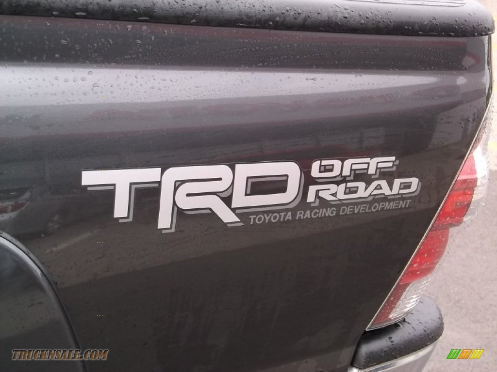 2012 Tacoma V6 TRD Double Cab 4x4 - Magnetic Gray Mica / Graphite photo #6