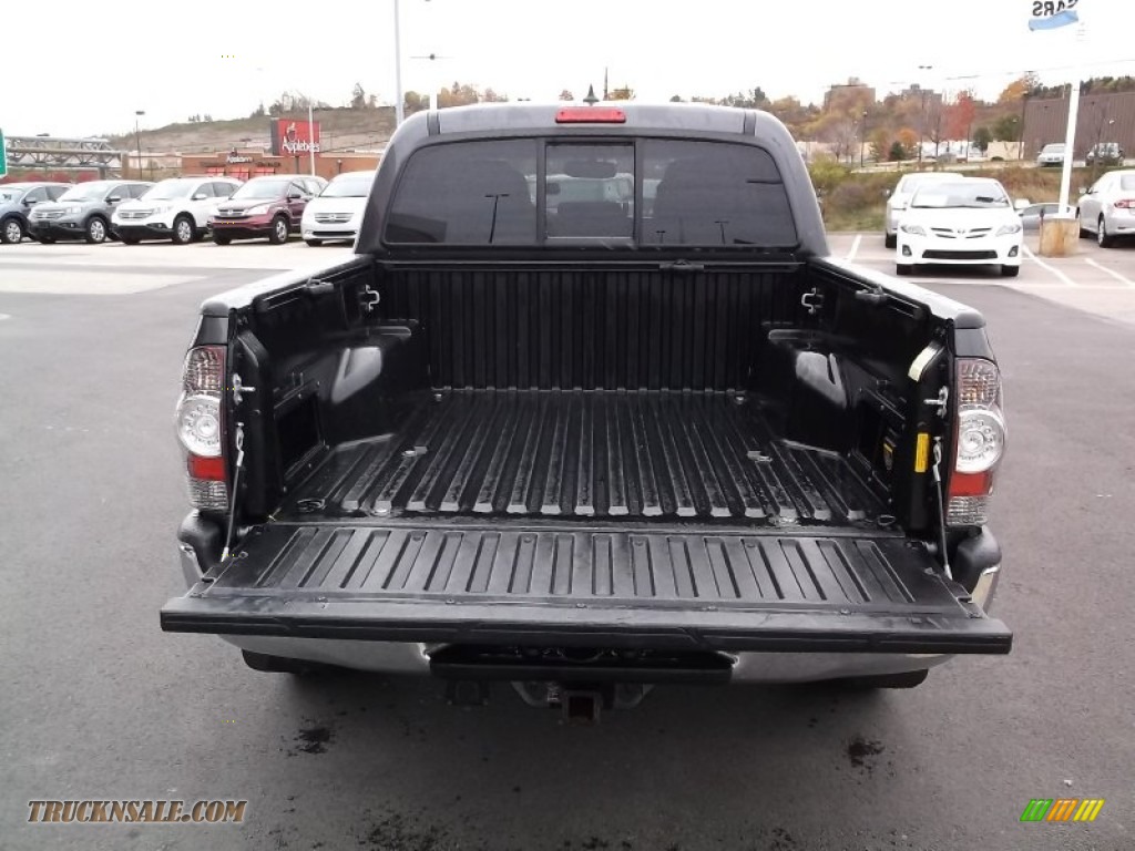 2012 Tacoma V6 TRD Double Cab 4x4 - Magnetic Gray Mica / Graphite photo #9