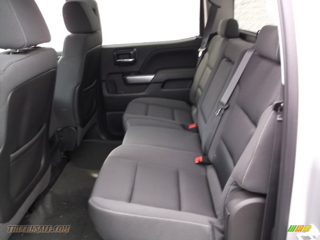 2015 Silverado 1500 LTZ Crew Cab 4x4 - Silver Ice Metallic / Jet Black photo #13