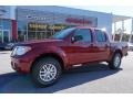 Nissan Frontier SV Crew Cab Cayenne Red photo #1