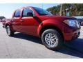 Nissan Frontier SV Crew Cab Cayenne Red photo #7