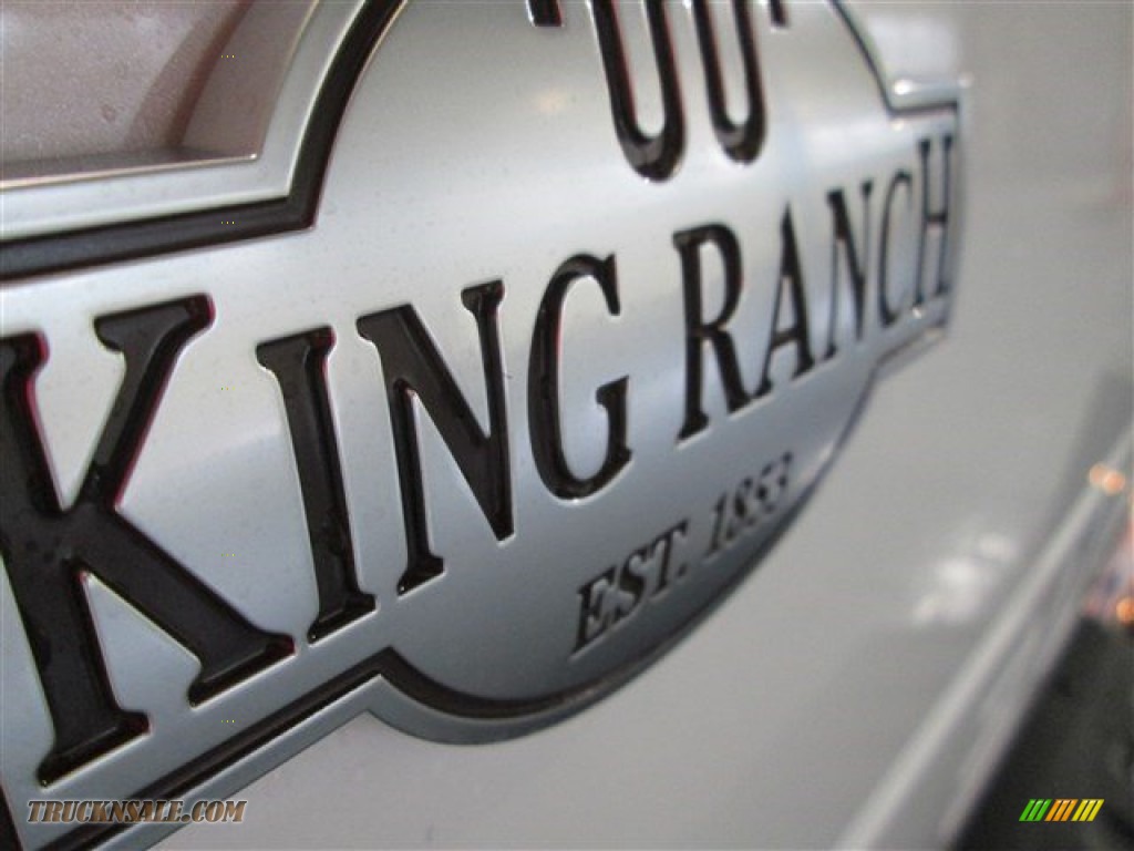 2015 F250 Super Duty Lariat Crew Cab 4x4 - White Platinum / King Ranch Mesa Antique Affect/Adobe photo #7