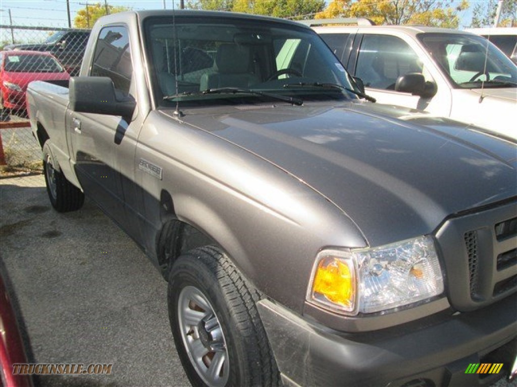 2010 Ranger XLT Regular Cab - Dark Shadow Grey Metallic / Medium Dark Flint photo #1