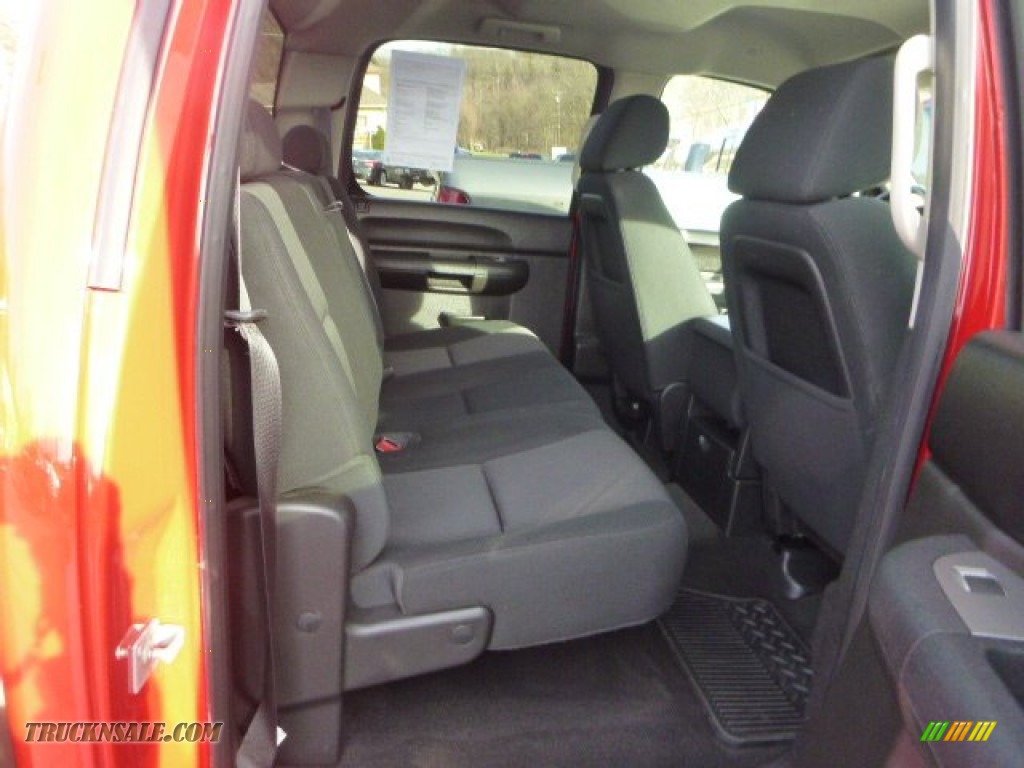 2012 Silverado 1500 LT Crew Cab 4x4 - Victory Red / Light Titanium/Dark Titanium photo #11