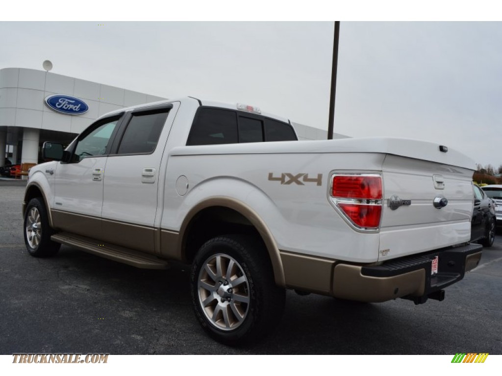 2013 F150 King Ranch SuperCrew 4x4 - Oxford White / King Ranch Chaparral Leather photo #5