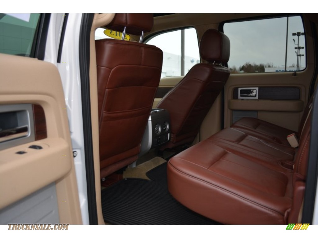 2013 F150 King Ranch SuperCrew 4x4 - Oxford White / King Ranch Chaparral Leather photo #13