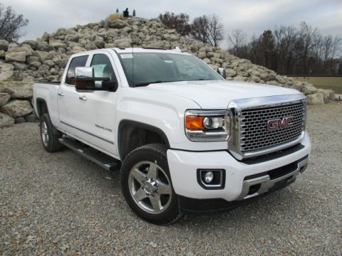 2015 GMC Sierra 2500HD Denali Crew Cab 4x4 in Summit White ...