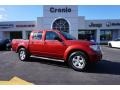 Nissan Frontier SV V6 Crew Cab Cayenne Red photo #1