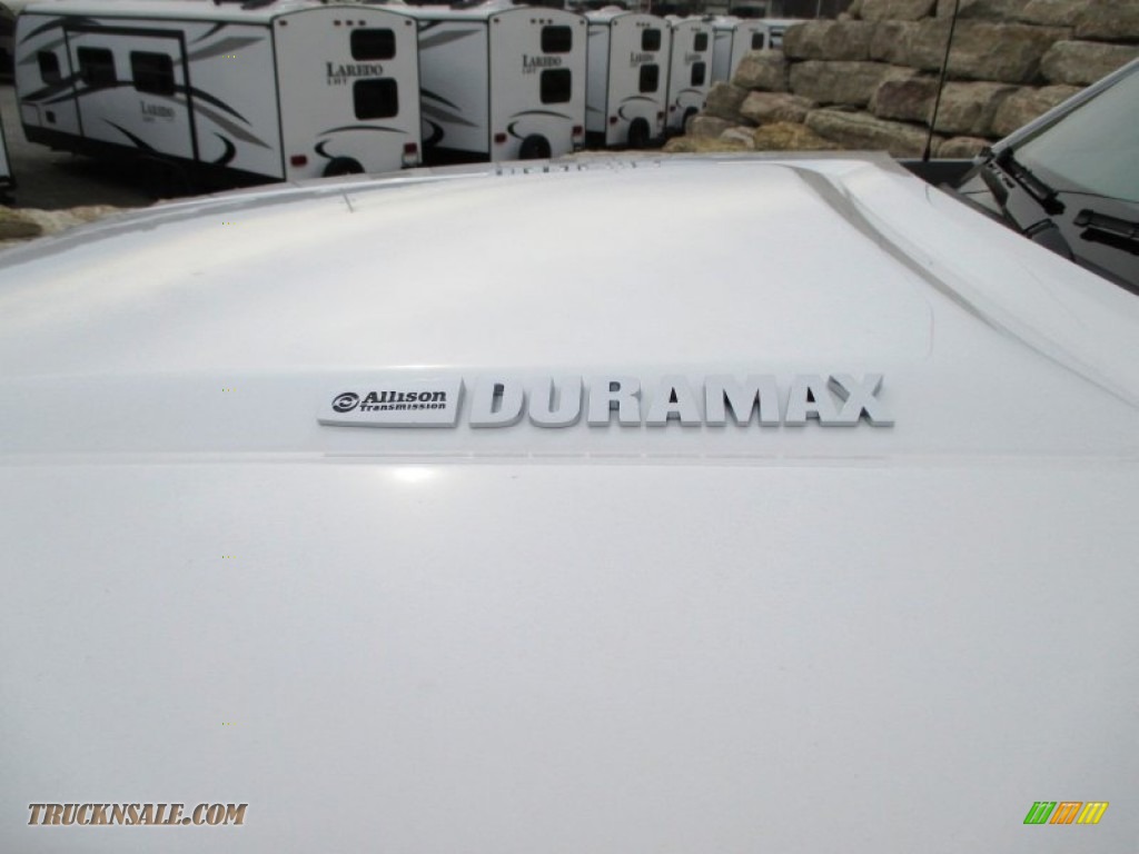 2015 Sierra 2500HD Denali Crew Cab 4x4 - Summit White / Cocoa/Dune photo #4