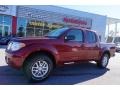 Nissan Frontier SV Crew Cab Cayenne Red photo #1