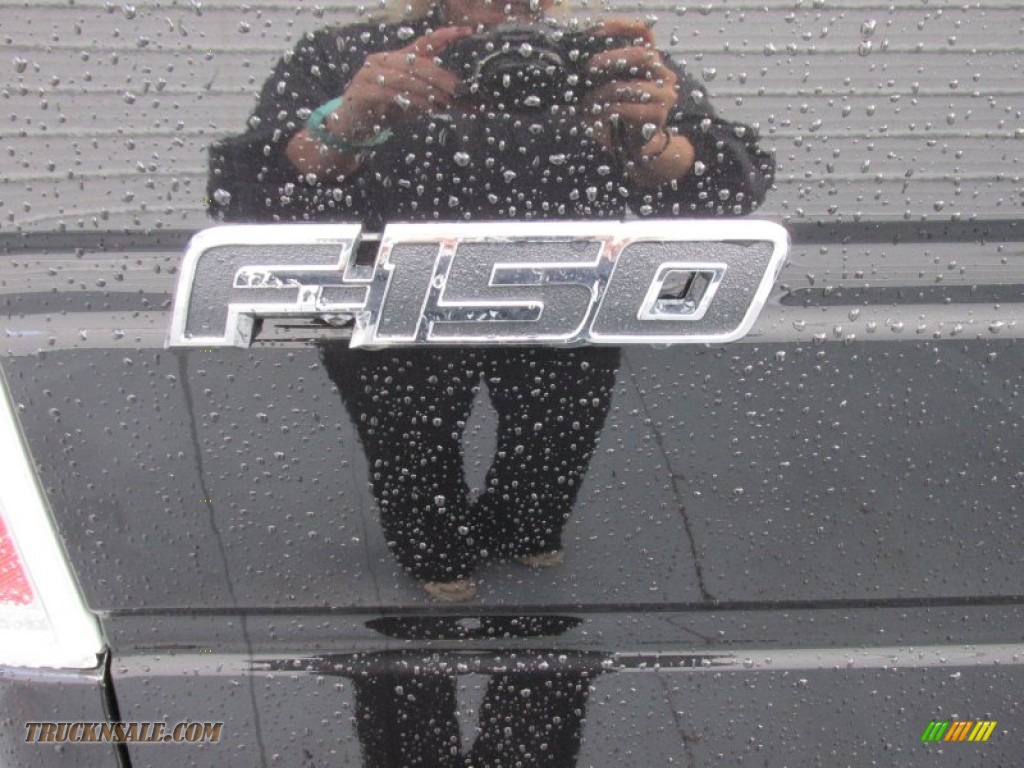 2014 F150 STX SuperCab - Tuxedo Black / Steel Grey photo #17