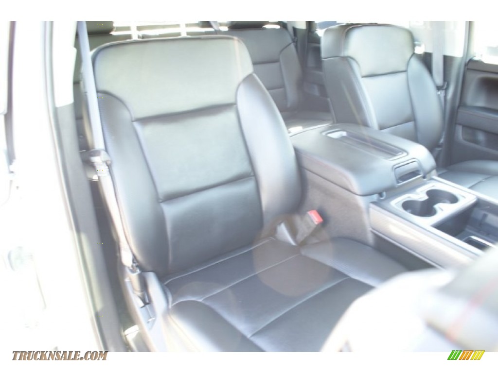 2014 Sierra 1500 SLT Crew Cab 4x4 - Quicksilver Metallic / Jet Black photo #25