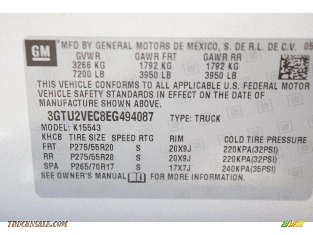 2014 Sierra 1500 SLT Crew Cab 4x4 - Quicksilver Metallic / Jet Black photo #46